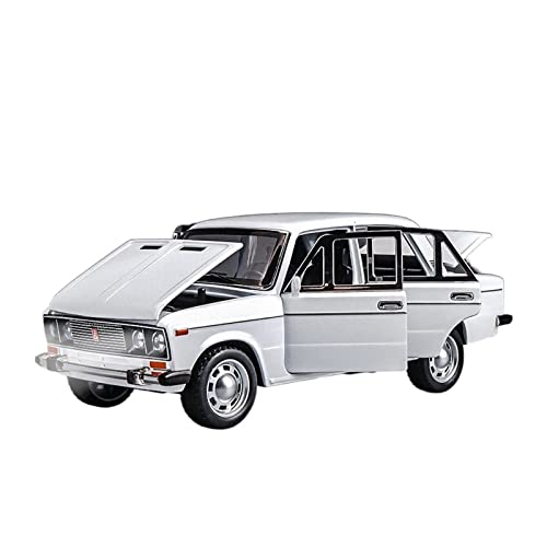 GRARRO 1/24 for Lada NIVA Classic Car Alloy Car Model Diecast Metal Toy Vehicles Car Model Collection Childrens Gift Scale Model (Color : White) -  XINZHIWANG, XINZHIWANG