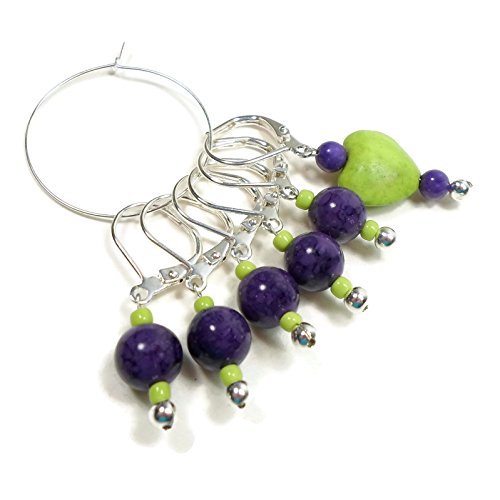 Removable Locking Stitch Markers for Crochet and Knitting