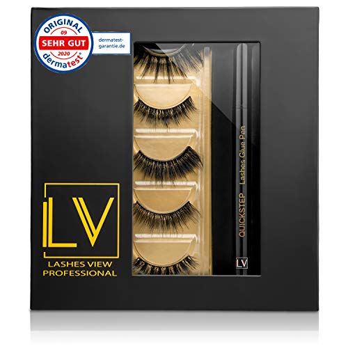 Quickstep Eyelashes, Glamour-Mix Set