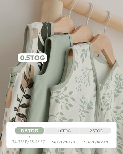 image for Yoofoss Baby Sleep Sack 12-18 Months Baby Wearable Blanket 100% Organi