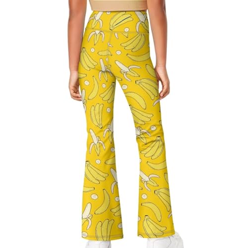 Image of Girls Flare Leggings Cute Bell Bottoms for Teen Girls Wide Leg Sweatpants for 5-14 T