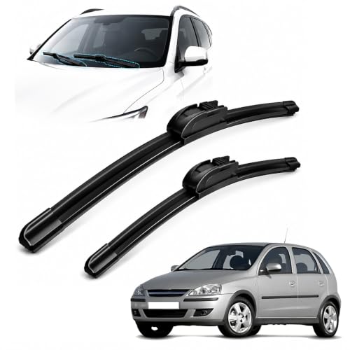 Wiper Blades for Opel Corsa C Hatchback 2000-2006 24"+19"+10"