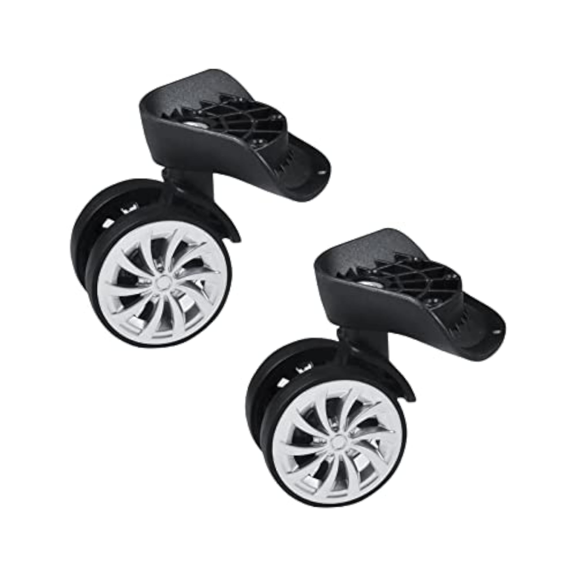 Universal Luggage Suitcase Wheel Replacement, 2 Pack