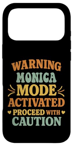 MONICA Personalized Women's Gift Custom MONICA �X�}�z�P�[�X iPhone 17 Pro Max �p