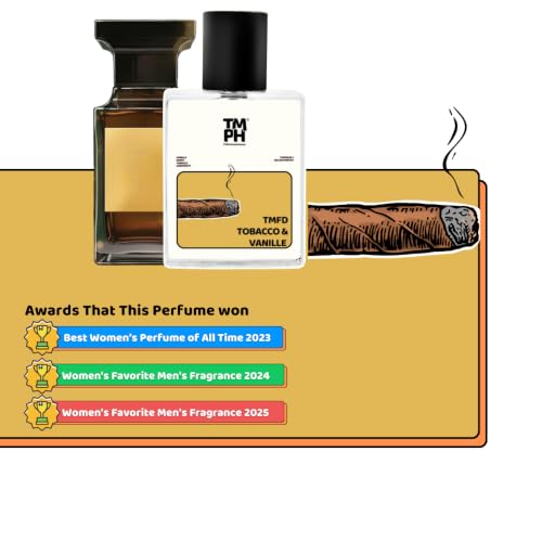 Image of TMPerfumehouse tmfd tobacco vanille EDP for Men & Women | Gourmand, Warmspicy & Long Lasting Perfume Spray | Vanilla, Sweet & Tobacco Fragrance | Luxury Gift for Him & Her | TMPH | 50ml