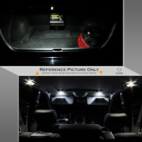 44mm lámparas LED Festoon 12-SMD 3528 para auto pack 4 miniatura 4
