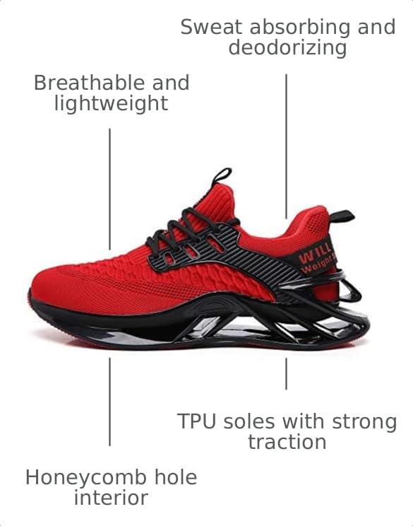 Image of SKDOIUL Men Sport Athletic Running Sneakers Walking Shoes