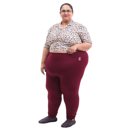 Image of BIGTEES Cotton Leggings for Women Full Length | Stretchable, Soft & Comfortable Pants for Women