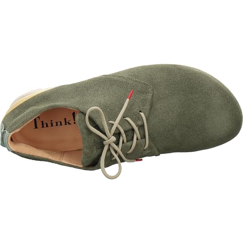 Image of Think! Men's King Chrome-Free Tanalised Sustainable Interchangeable Footbed Lace-Up Sho