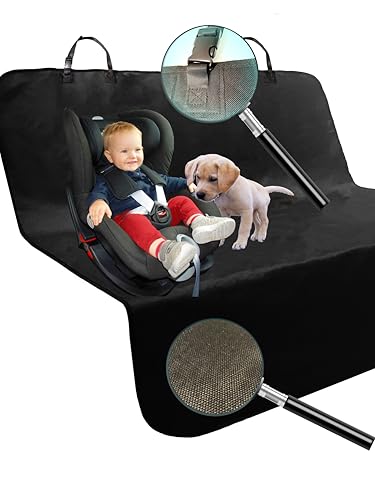 Dedimi Housses de siège de Voiture pour Chien | Housse de Protection de siège arrière de Voiture | Accessoires pour Animaux de Compagnie - Imperméables -...