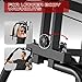 HOMSURE Gym Machine System, Multifunctional Weight Machine, Full Body Workout Station Exercise Equipment with 100LBS Weight Stack, All in One Home Gym with Pulley System for Strength Training