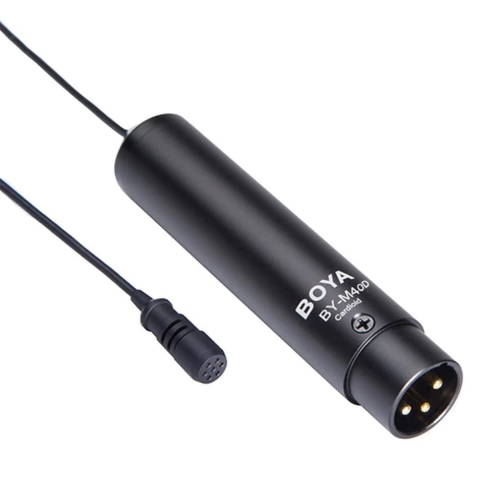 Boya BY-M4OD Çok Yönlü XLR Yaka Mikrofonu