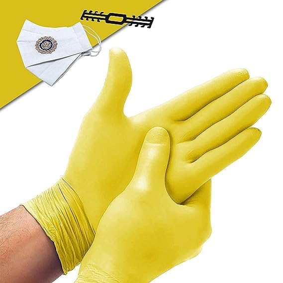 EASYAID Surgicals Powder Free Nitrile Gloves, Food Grade, Non Tearable, Made in Malaysia (Small, Yellow, Box of 80) (B0CDBYM6WP) Amazon Price History, Amazon Price Tracker