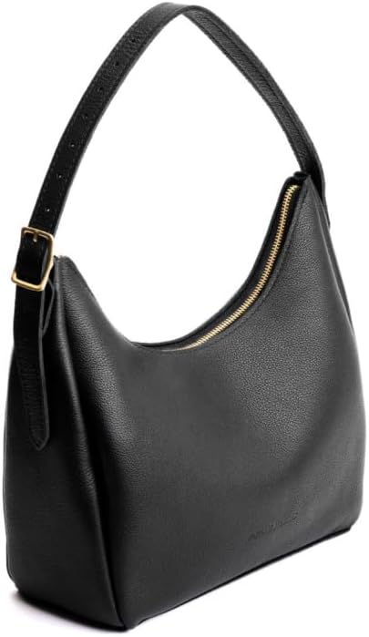 Portland Leather Goods Aspen Shoulder Bag – Handmade with Full-Grain Hides – Secure Zipper Closure & Adjustable Strap - Image 7