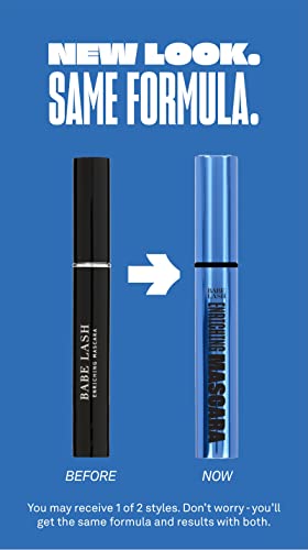 Babe Original Babe Lash Enriching Mascara - Smudge Proof, Long Lasting & No Clump Formula Infused with Peptides & Herbal Extracts, Defining and Moisturizing, 6 mL, Black - Image 3