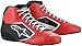 Alpinestars TECH-1 K START V2 SHOES - RED BLK WHT - 6