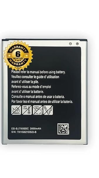 Image of THE BATTERY STORE Original EB-BJ700CBE Battery for Samsung Galaxy J7 /SM-J700F /DD Battery with 6 Month Warranty ** (Q35)