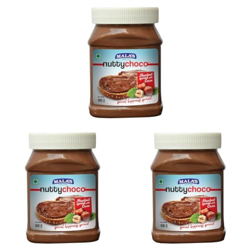 Image of Mala's Choco Hazelnut Paste, 600 g (Pack of 3)