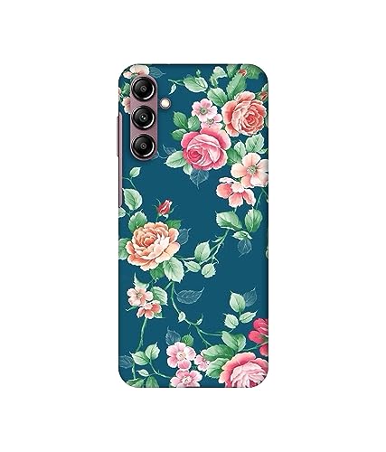 Image of Vintage Floral Design 3D Printed Hard Back Case Cover for Samsung Galaxy A14 5G / 4G