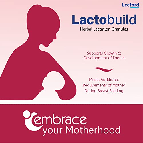 Image of Leeford Lactobuild Granules, Pack of 2 (200g Each), Elaichi Flavor | Lactation Supplement, Enriched with Shatavari, Increase Breast Milk, Breast Milk Booster