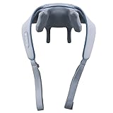 Miko Neck and Shoulder Massager Miko Shiatsu Neck and Back Massager with Soothing Heat Deep Tissue Massage for Shoulder and Neck Pain Relief, Home, Office and Car