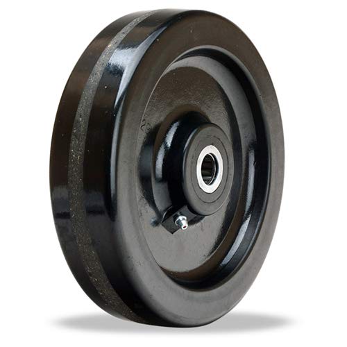 8" Hamilton (S-MS-8P) Medium Service Swivel Caster Plastex Wheel