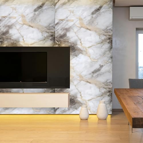 Image of Jig-Tik 60 x 200 CM Self-Adhesive Wallpaper for Walls | Premium Decorative Peel & Stick Covering | Durable Smooth Finish | Home, Hotel & Living Room Decor (Pack of 5, 64.6 Sq. Ft. Approx)