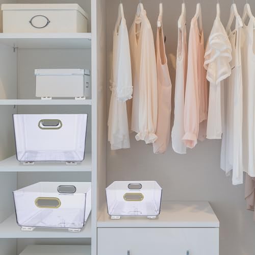 CroBlissful 4 Pcs Adhesive Sliders for Cabinets Pull Out Drawer Organizer Accessories Basket Office Glide Cabinet Tracks Runner Adhesive Drawer Slides Pull Out Replace Guide Rail for Back to School - Image 8