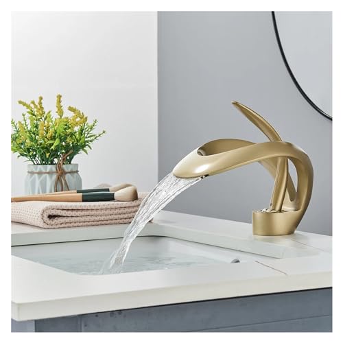 Robinet de lavabo de conception creuse pour éliminer les éclaboussures