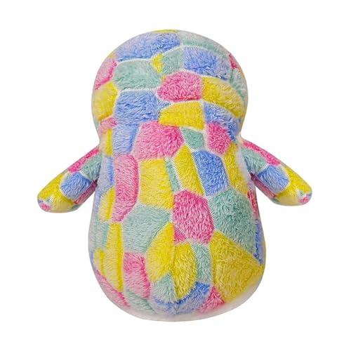 Image of Flufies Plush Toys - Snuggly and Aesthetic Stuff Plush Toys and Baby Toys - Soft Toys for Baby Girl and Baby Boy - Soft Toys for Girlfriend Gift (Colorful Penguin)