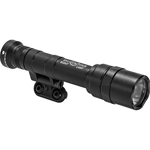 Image of SureFire Weaponlight LED - M640U-BK-PRO 1,000 Lumens 11,300 Candela - Black | M640U-BK-PRO Mini Scout Light Pro Hybrid Beam LED w / Click Tailcap Switch - Mil-Spec Hard Anodized IPX7 - Black