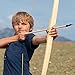 Skylety 20 Pieces Wooden Arrows for Archery Soft Rubber Wooden Bows Toy Arrows Outdoor Halloween Cosplay Costume Decoration(19.7 Inch)