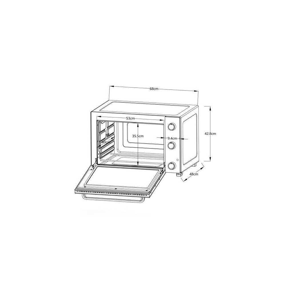 Horno Continental Edison CEMF80B - Marca: Continental Edison - EAN: 3701542103507