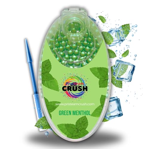 Menthol Balls for Cigarettes - 100 Green Menthol Crushballs + Applicator