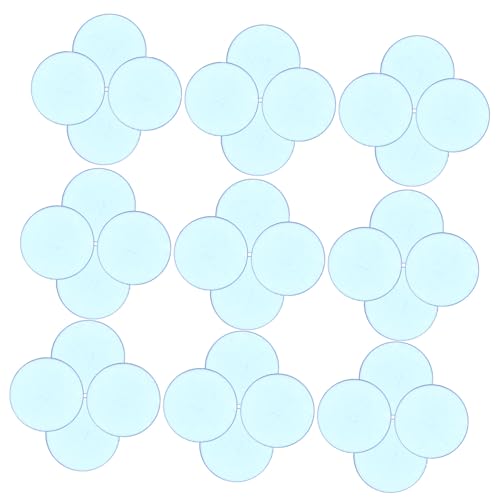 ifundom Educational Math Counters 19mm Acrylic Poker Chips for Boys and Girls Bingo Tokens Math Practice Card Games