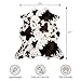 MustMat Cow Print Rug,Faux Cowhide Area Rug for Bedroom,Nursery,Living Room,Western Party Decorations 2'6''×3'7''