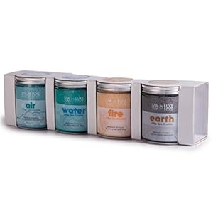 AquaFinesse Spa de Luxe 4er Pack Spa Düfte Badesalz vier Elemente WA26