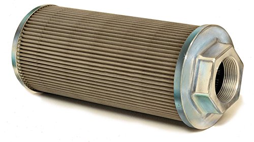 Flow Ezy Filters, Inc. 5 3/4 Nipple 100 All Metal Suction Strainer, Cast Aluminum Connector End, 5 GPM, 3/4" Male NPT, 100 Mesh Size, Nipple Connection