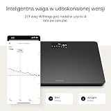Withings Body – inteligentna waga Wi-Fi z funkcją BMI, cyfrowa waga osobowa, synchronizacja aplikacji przez Bluetooth lub Wi-Fi