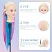 Maniquíes de aprendizaje, Neverland Beauty 26 "100% fibra sintética Peluquería Entrenamiento Cabeza...