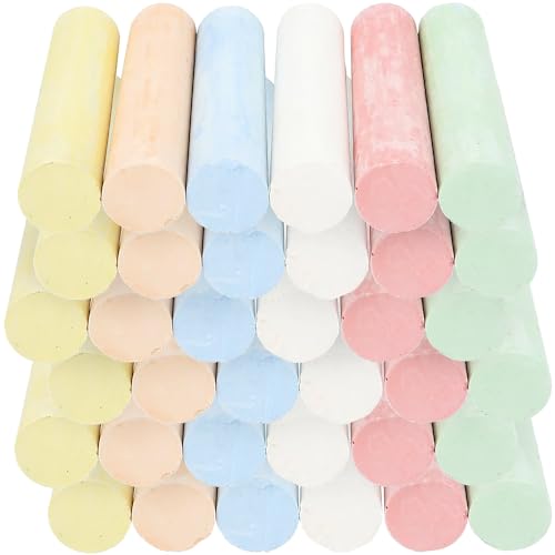 Rhode Island Novelty 36pc JUMBO CHALK IN A BUCKET