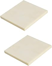 Nylon Sheet, Nylon Sheet Wear Resistance Insulation Vibration Reduction 100x150x(6-40) mm(100x150x8mm 2PCS)