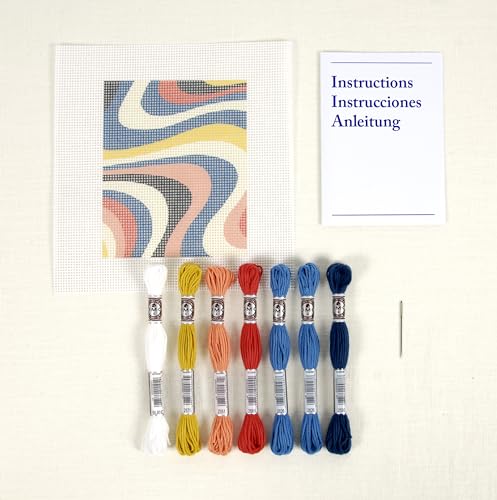 DMC Tapestry kit - Waves, Multi, 2 cm x 18 cm x 22 cm - Image 2