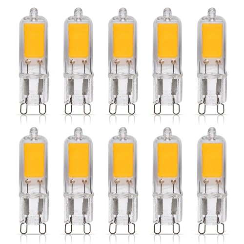 Simba Lighting G9 LED COBd (10pbN) 2W T4 20W~25W nQp y_gAV[OCgAfXNvAǎtpCA120V JCD oCsx[X s 2700K EH[zCg