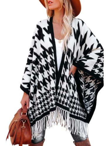 Image of Breezy Lane Shawl Wraps for Women Ponchos Ruana Wraps Cardigan
