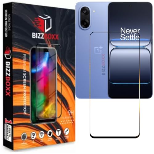 Image of Compatible With OnePlus Nord CE5 Tempered Glass Screen Protector Guard - HD Clarity, Shatterproof, Anti-Fingerprint Screen Guard (Nord CE5-6.77 inch)|With Installation Kit - Pack of 1