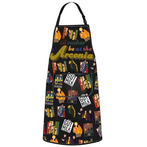 Tablier Oliver & Charles protégeant des taches, style Arconia & Mabel pour cuisiner proprement