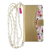 Amazon.co.jp: ゴールド/ホワイト ショルダー チェーン
