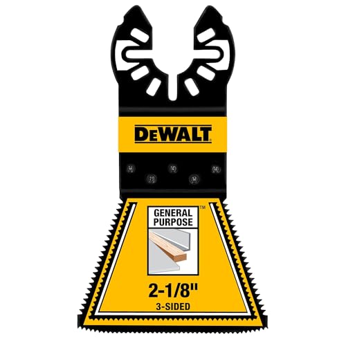 DEWALT 2 1/8' 3-Sided General Purpose Oscillating Tool Blade (DWA4283)