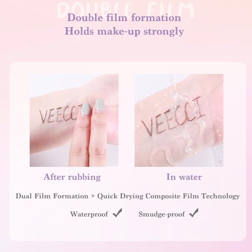 VEECCI Waterproof Liquid Eyeliner Pencil - Smudge-Proof, Long-Lasting Matte Eye Makeup with 0.005mm Precision Tip - Easy Application & Smooth Stroke for Beginners and Professionals (03Grey) - Image 4